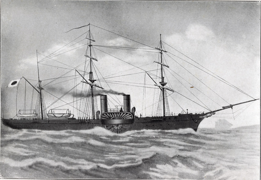 回天丸【江戸幕府 スクーナー級砲艦 幕末軍艦】