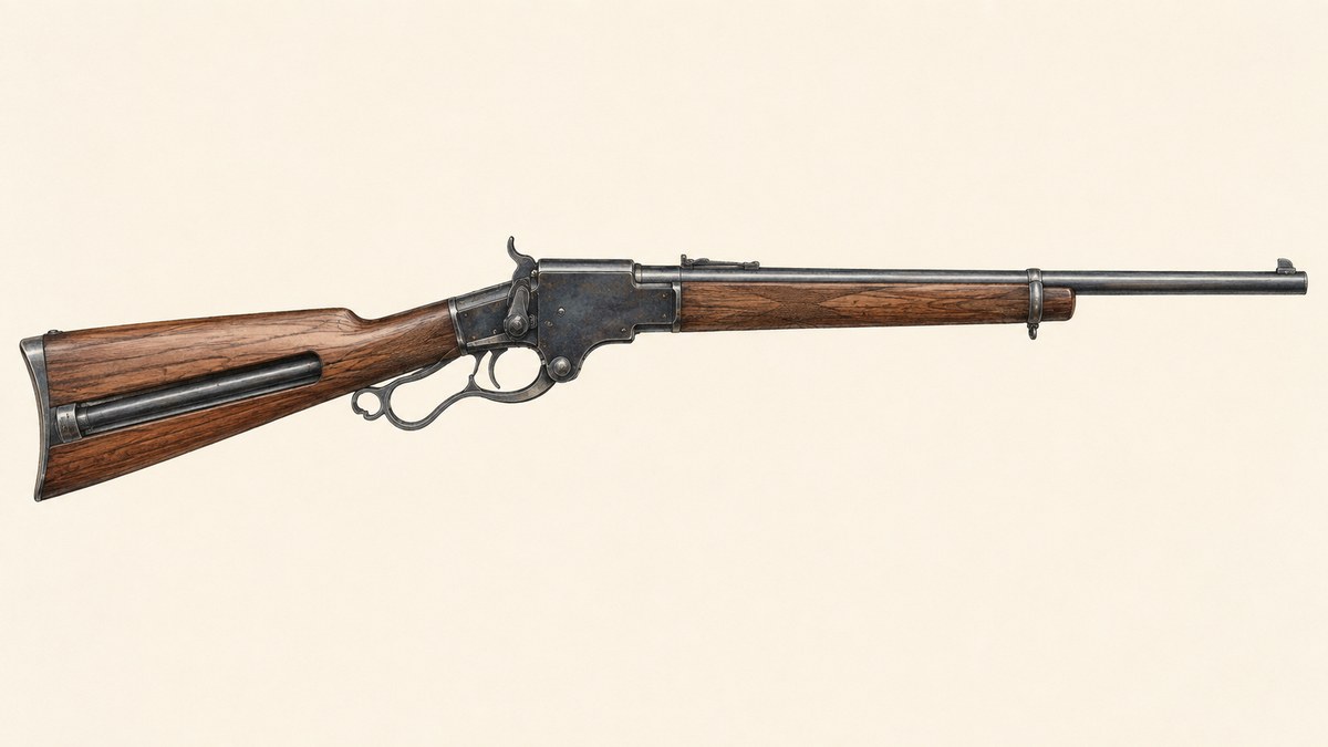 スペンサー銃のイラスト