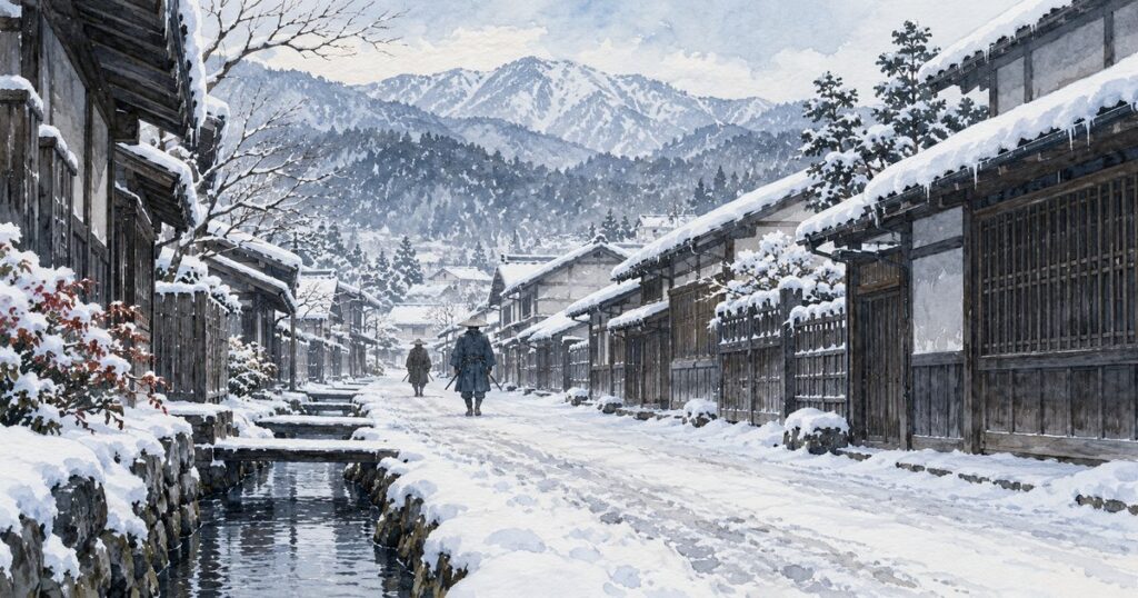 京都の寺の墓碑に供えられた白菊と線香