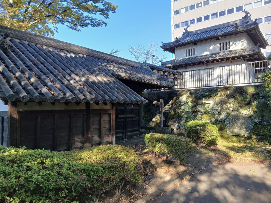 高崎城跡 小栗父子の捕縛にかかわった藩の城