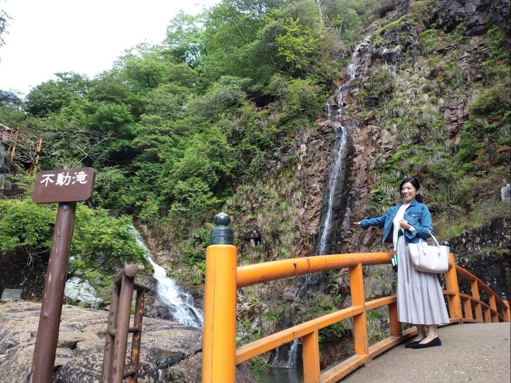 生野銀山 不動滝