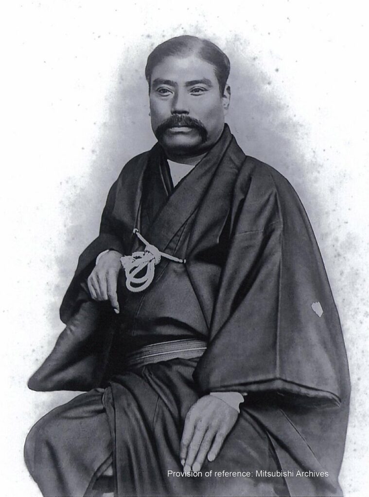 岩崎弥太郎の肖像写真