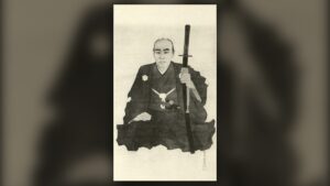 金子孫二郎の肖像