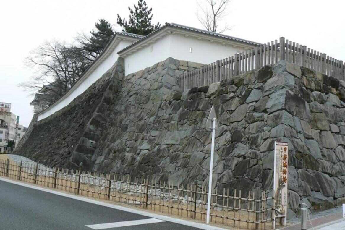 甲府城跡の石垣