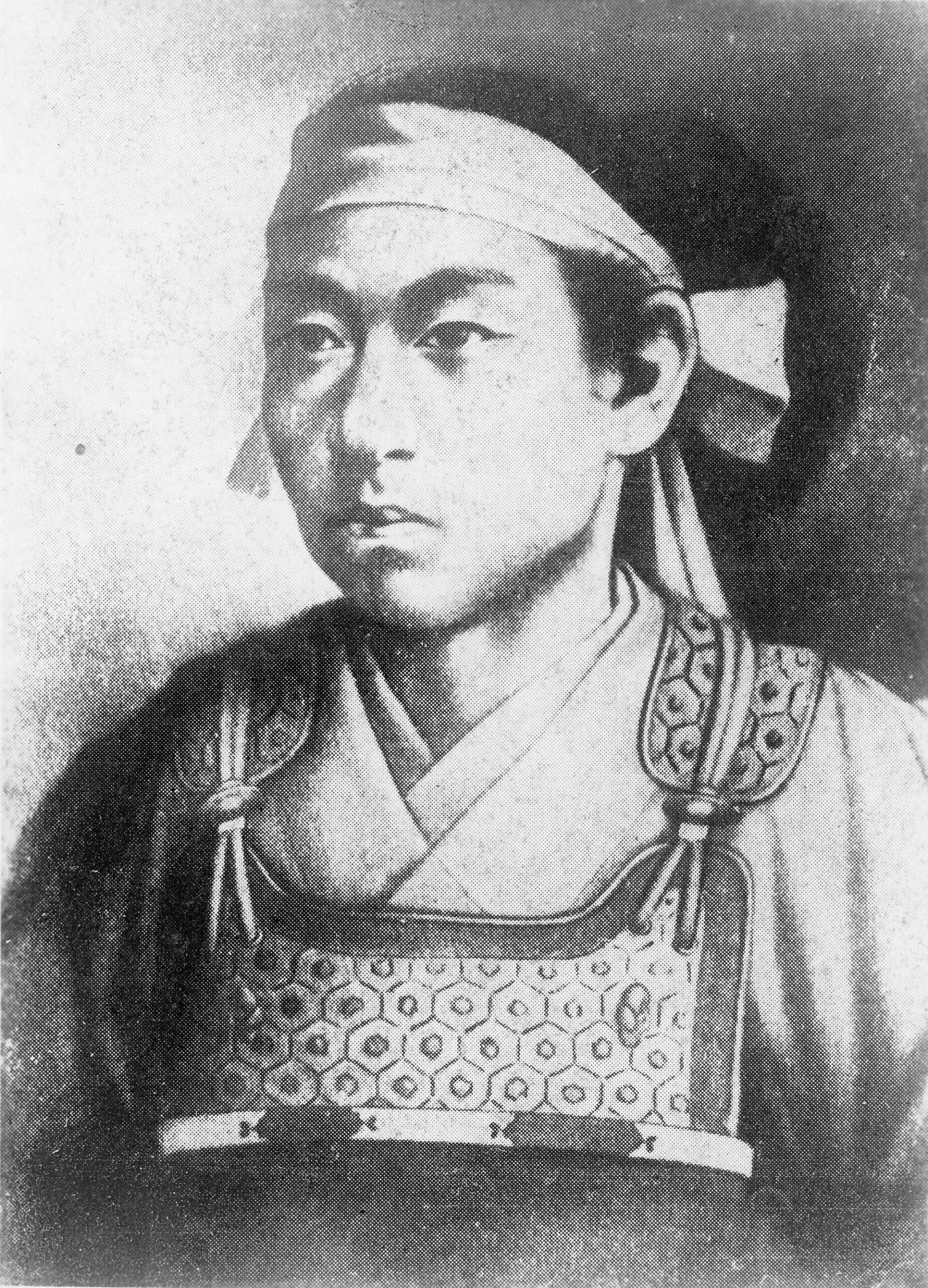 久坂玄瑞。吉田松陰の門下で、高杉晋作と並び称された長州の志士