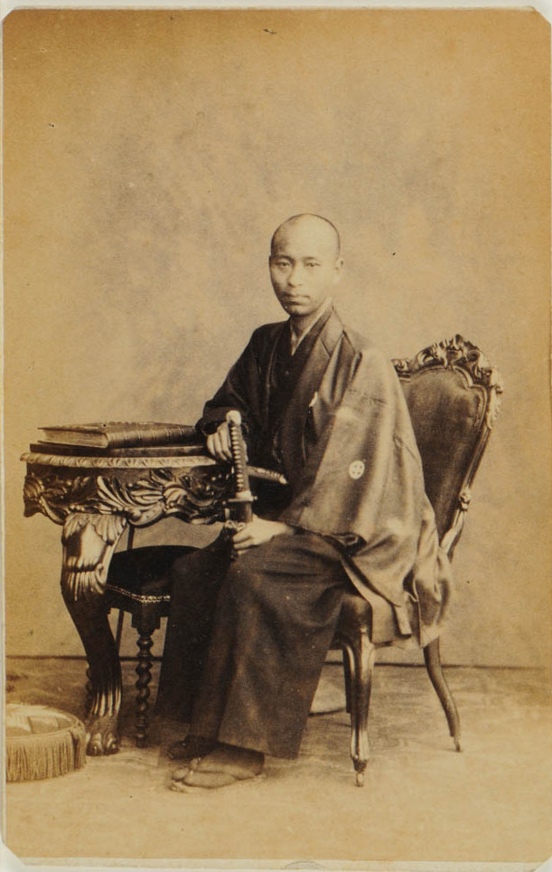 松木弘安（のちの寺島宗則）の写真（1862年）