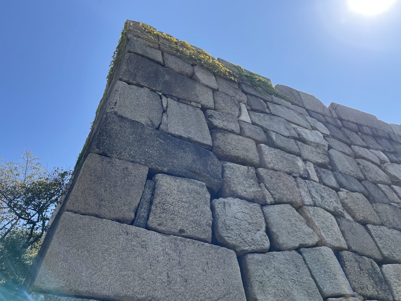 大坂城の石垣