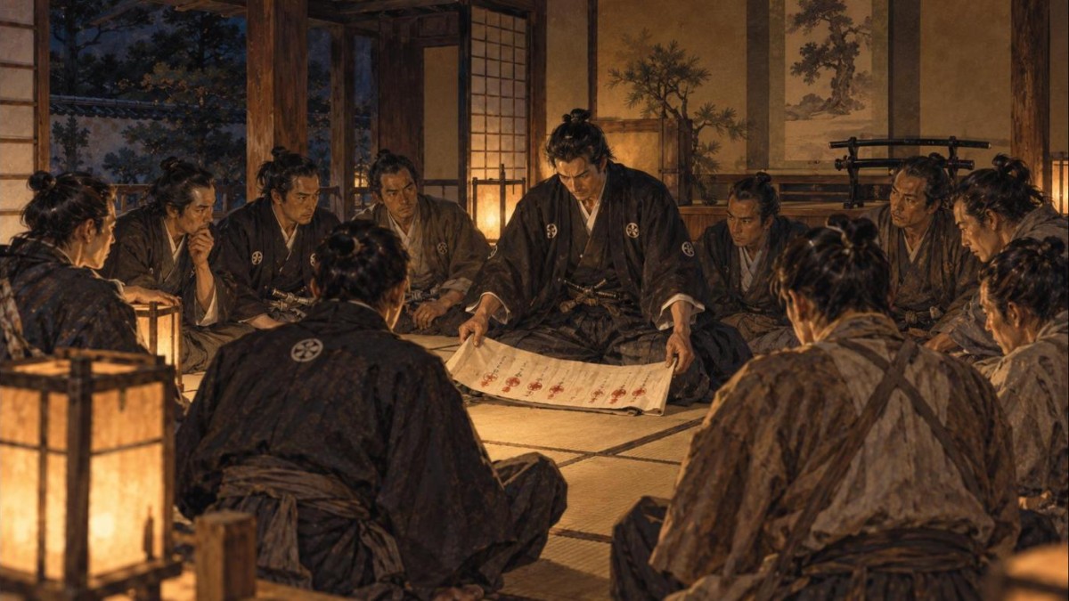 土佐勤王党の結成(イメージイラスト)