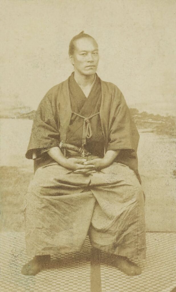 山岡鉄舟の肖像写真